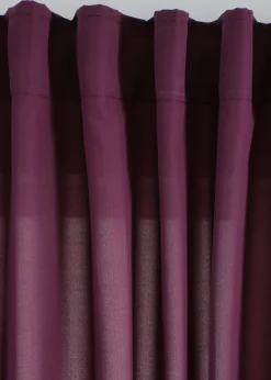 Cortinas de microfibra de fácil cuidado (2 unidades)