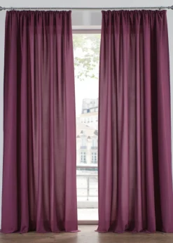 Cortinas de microfibra (2 unidades)