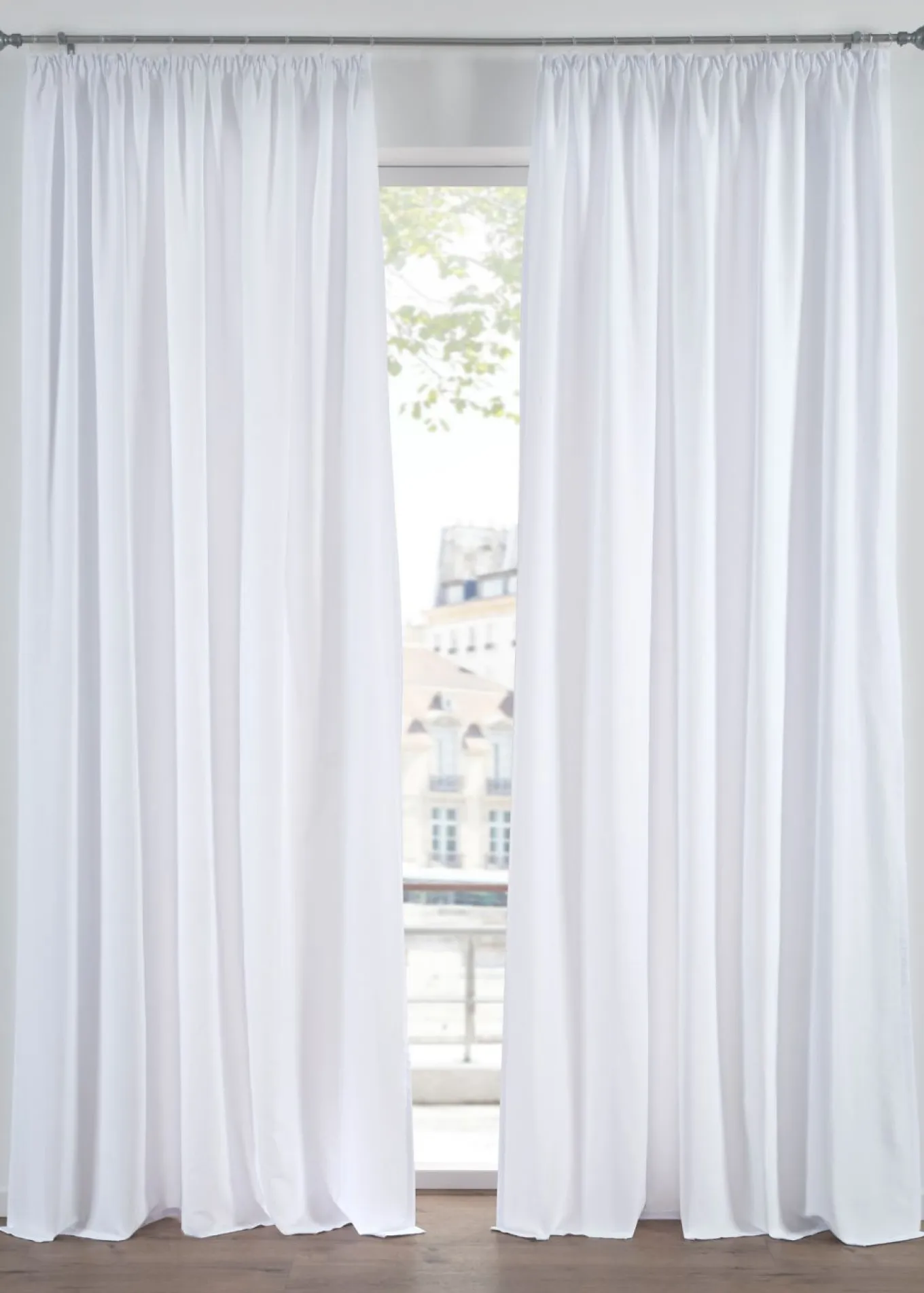 Cortinas de microfibra (2 unidades)