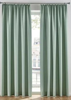 Cortinas de microfibra (2 unidades)