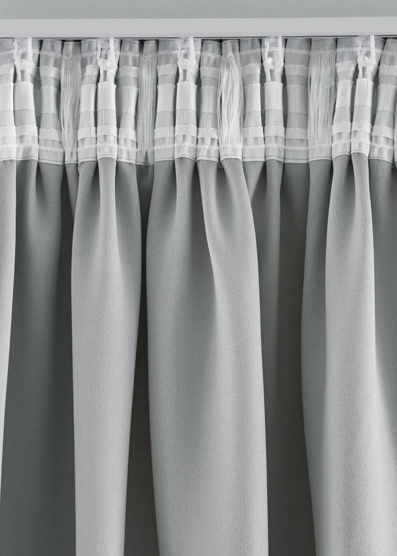 Cortinas oscurecedoras con estructura (2 unidades)