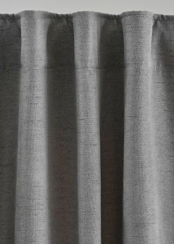 Cortinas oscurecedoras con estructura (2 unidades)