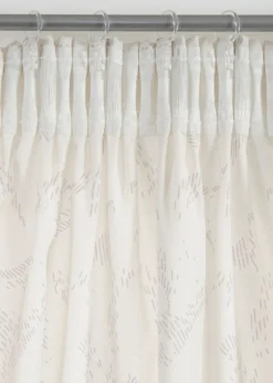 Cortinas semitransparentes, también en largo extra (2 unidades)