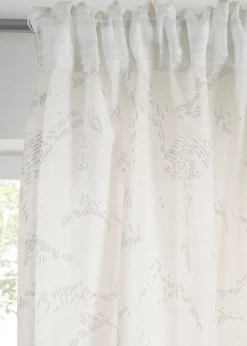 Cortinas semitransparentes, también en largo extra (2 unidades)