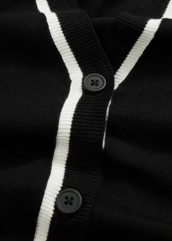 Cárdigan con cuello en V