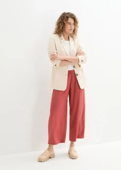 Culotte ancho de viscosa sostenible