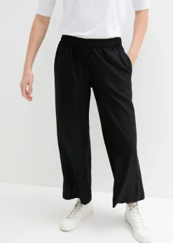 Culotte ancho de viscosa sostenible