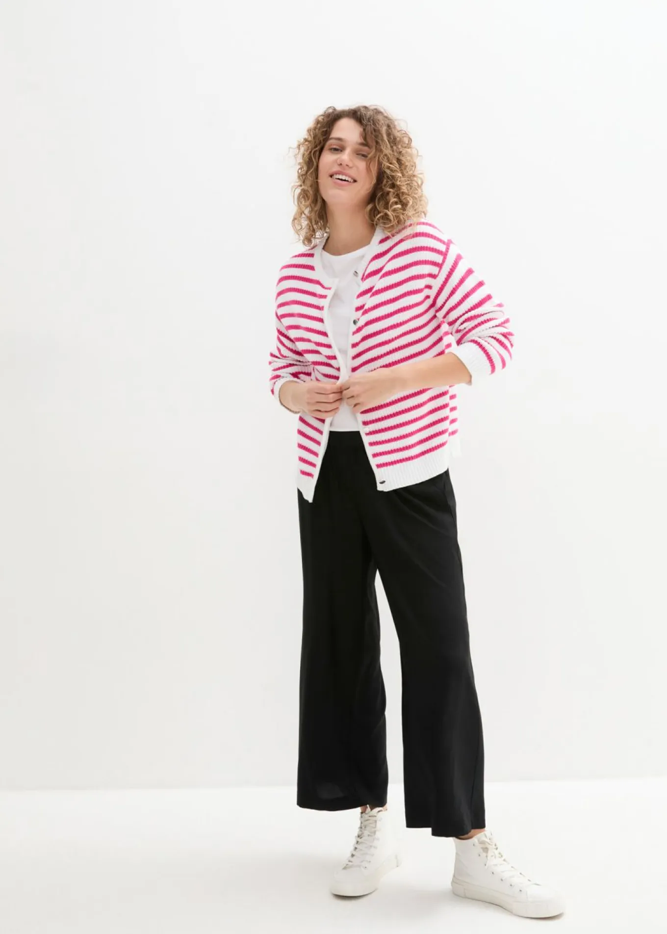 Culotte ancho de viscosa sostenible