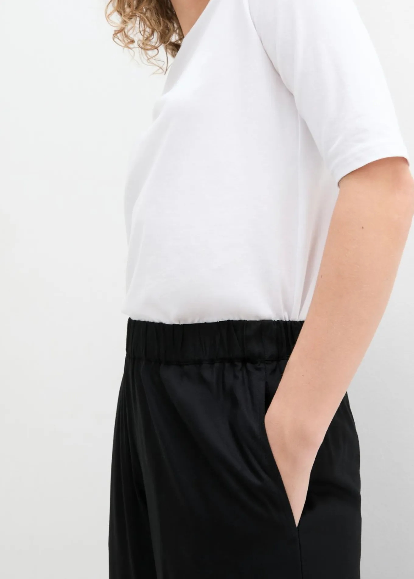 Culotte ancho de viscosa sostenible