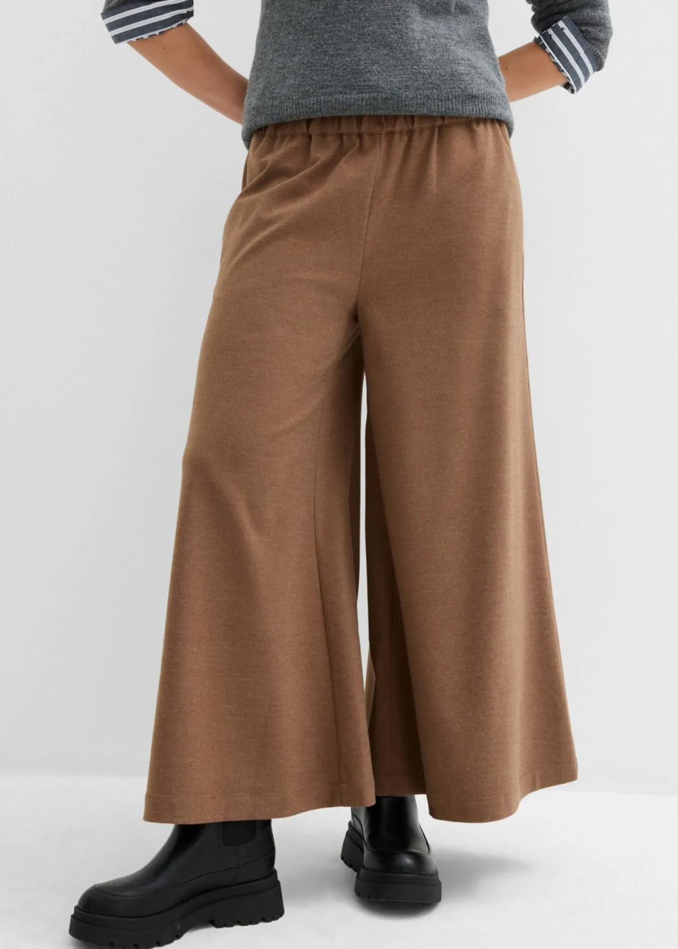 Culotte con aspecto de lana