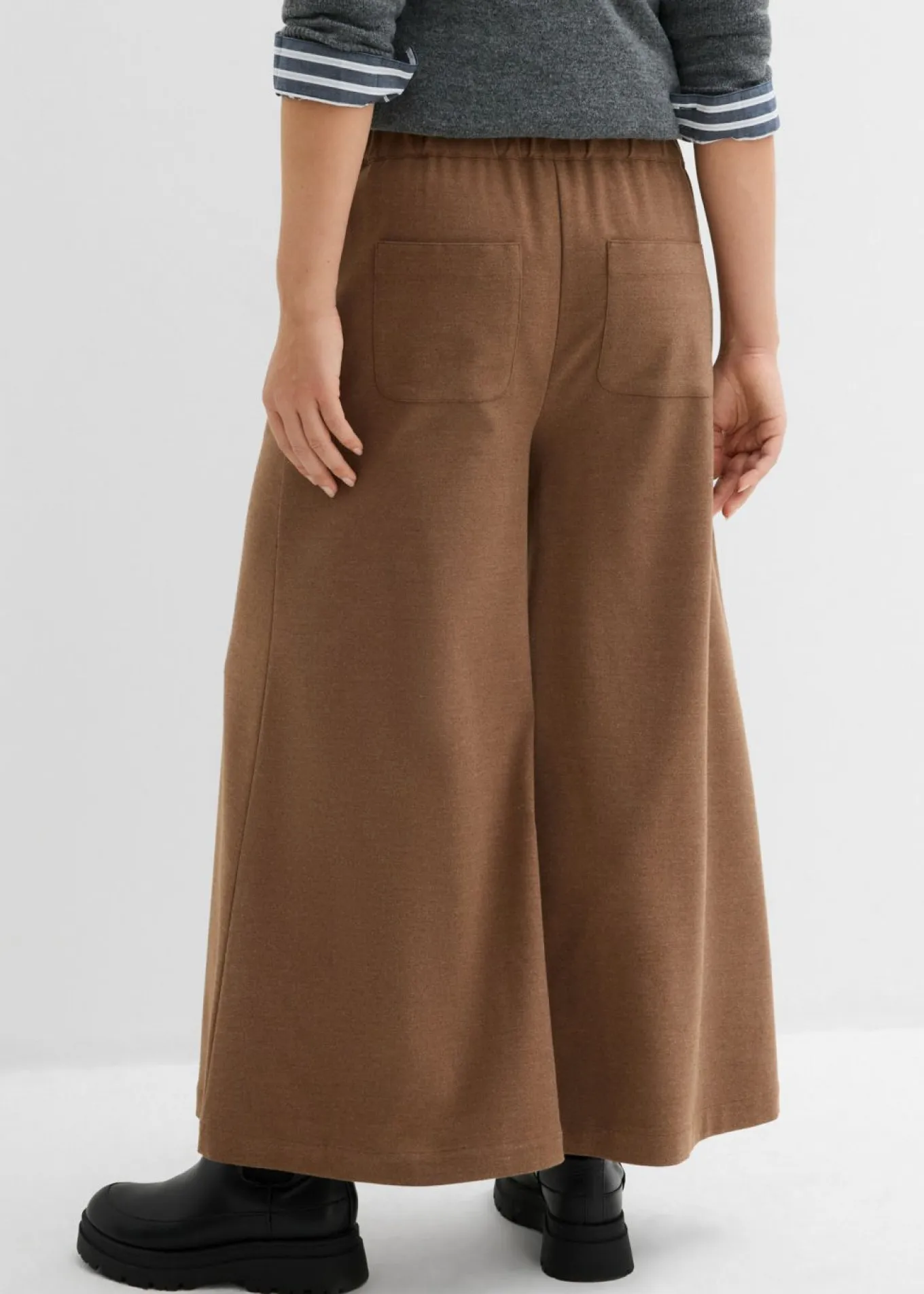 Culotte con aspecto de lana