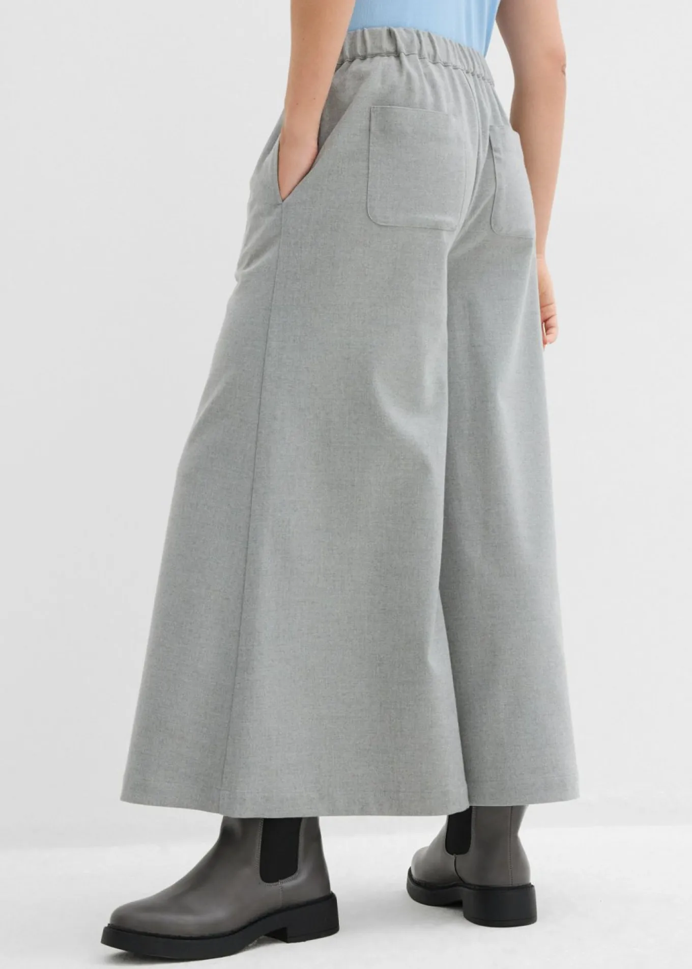 Culotte con aspecto de lana