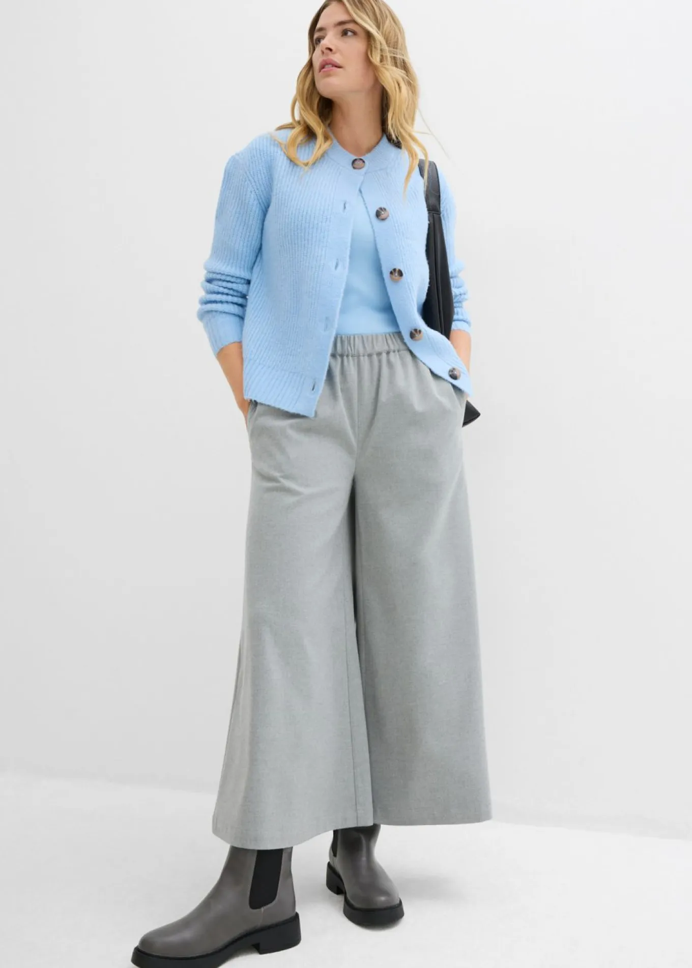 Culotte con aspecto de lana