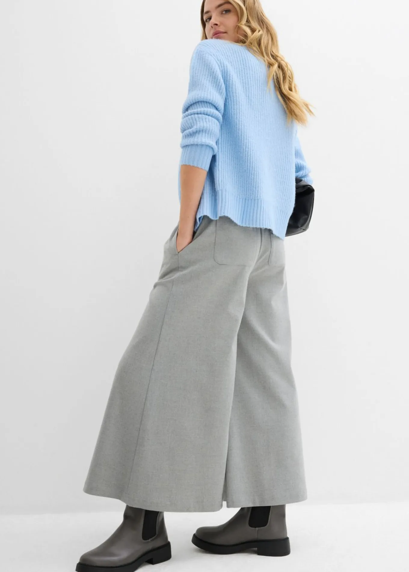 Culotte con aspecto de lana