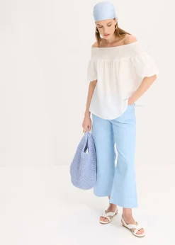 Culotte de mezcla de algodón elástico
