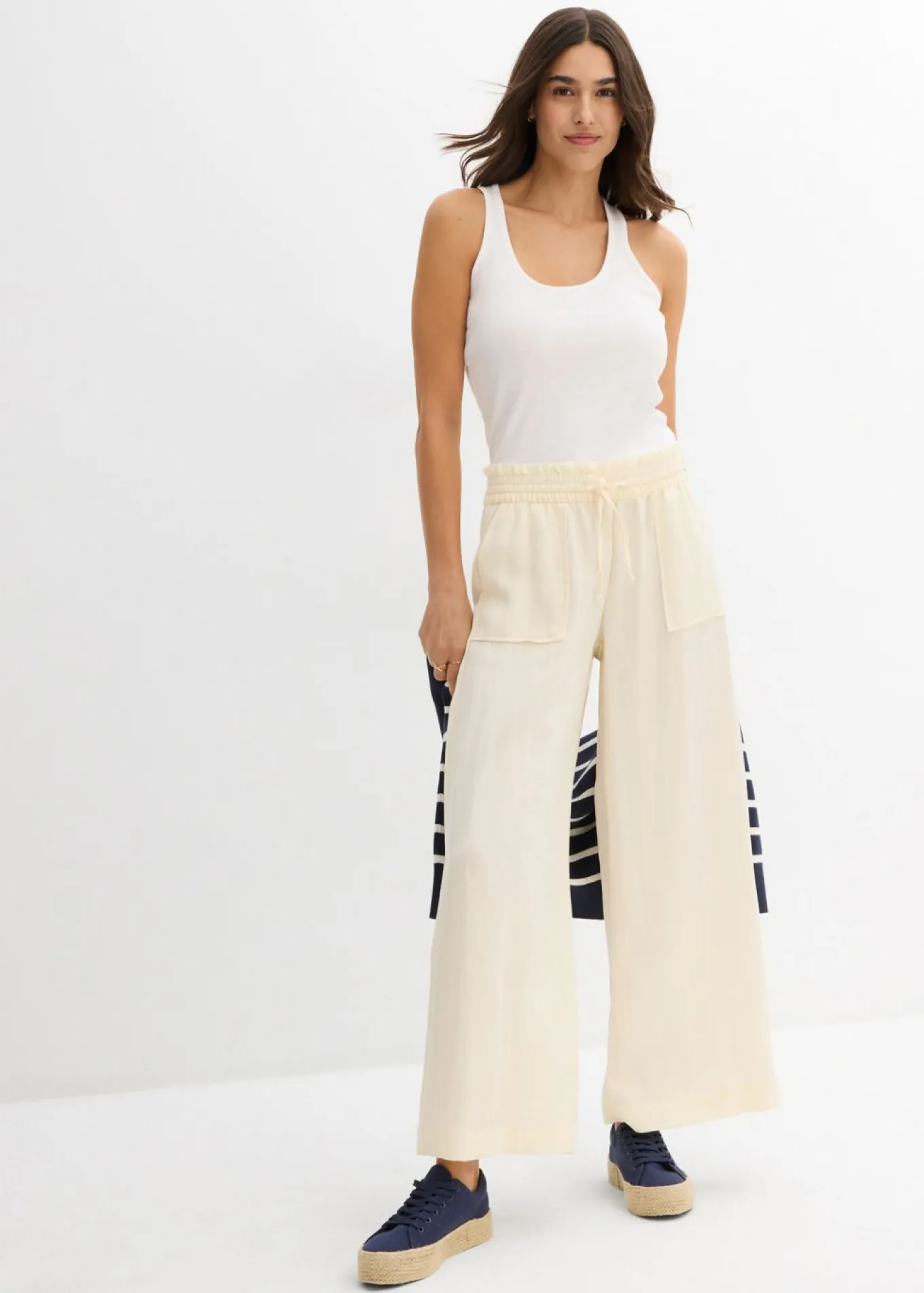 Culotte de mezcla de lyocell fluido