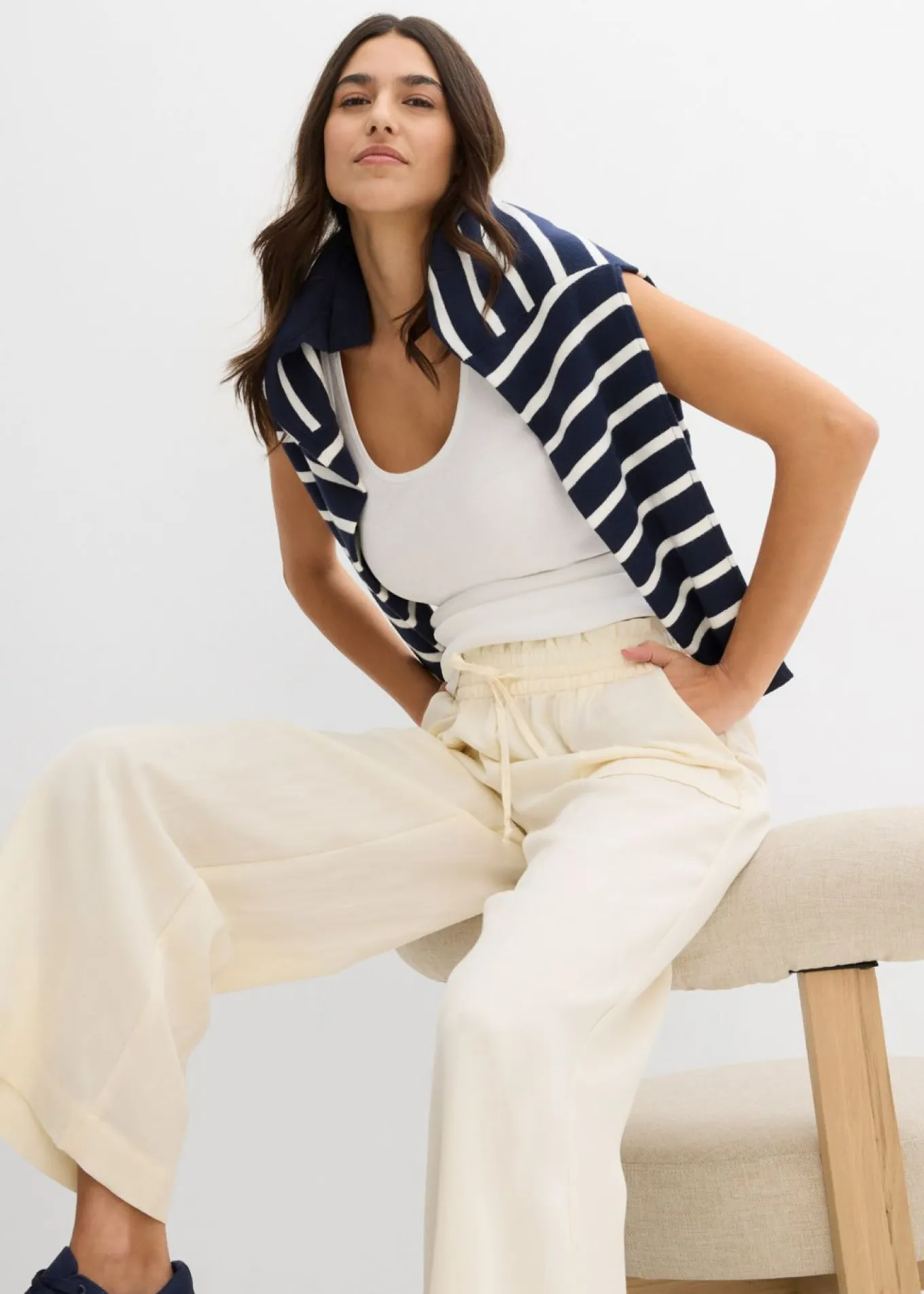 Culotte de mezcla de lyocell fluido