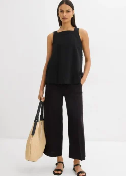 Culotte de mezcla de viscosa con cinturilla elástica