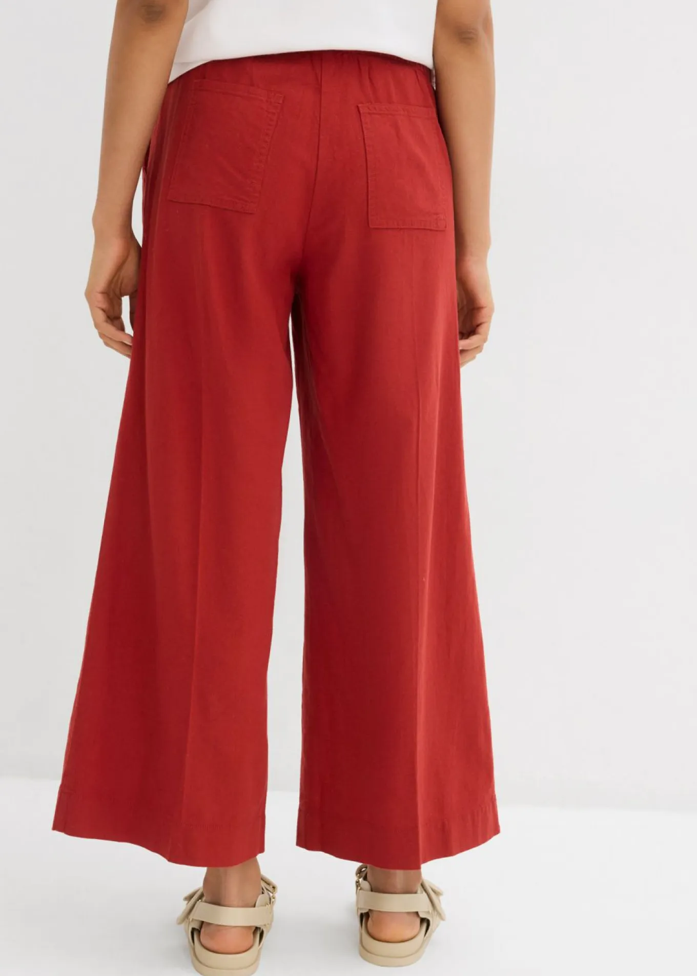 Culotte de mezcla de viscosa con cinturilla elástica