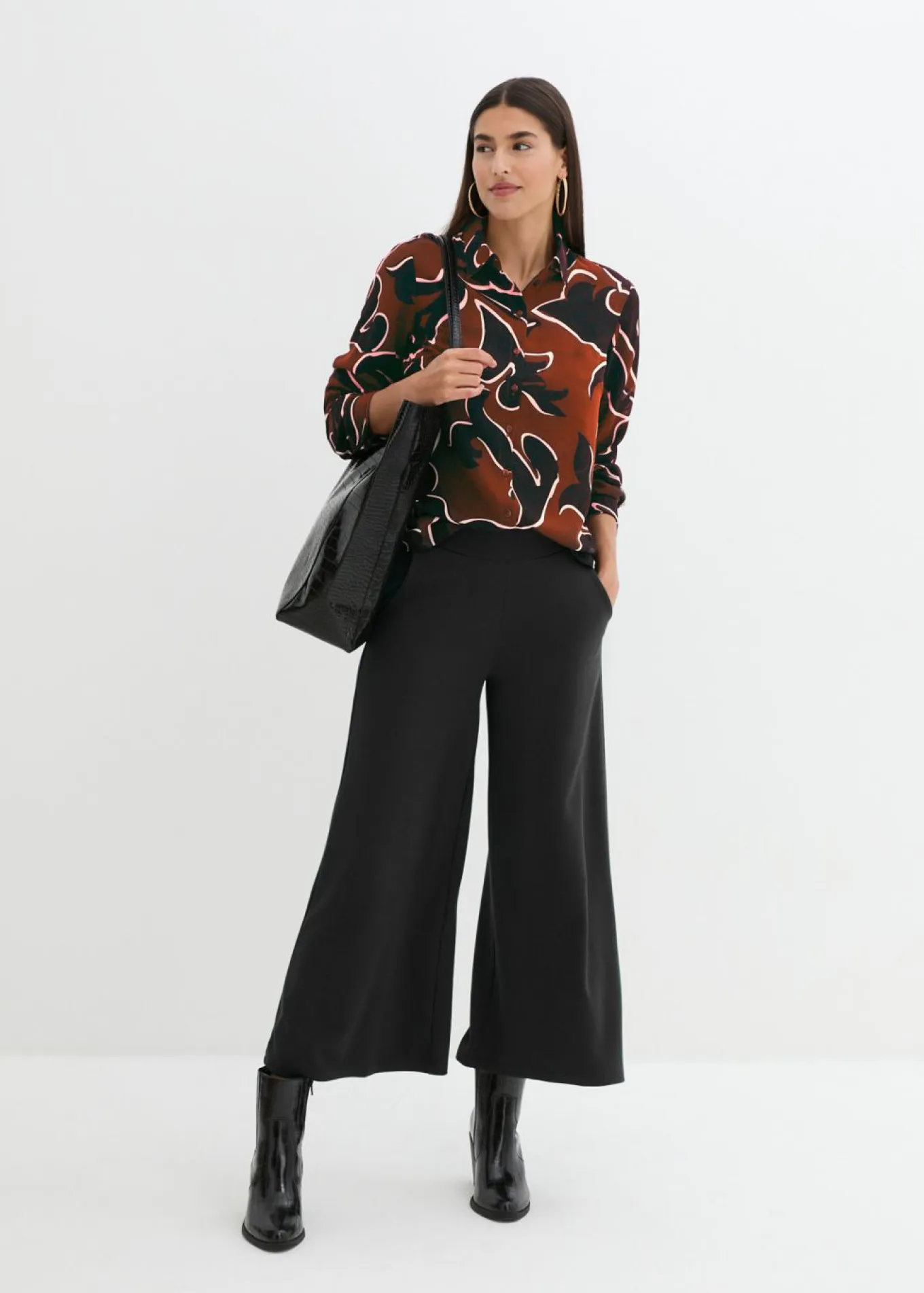 Culotte de mezcla de viscosa