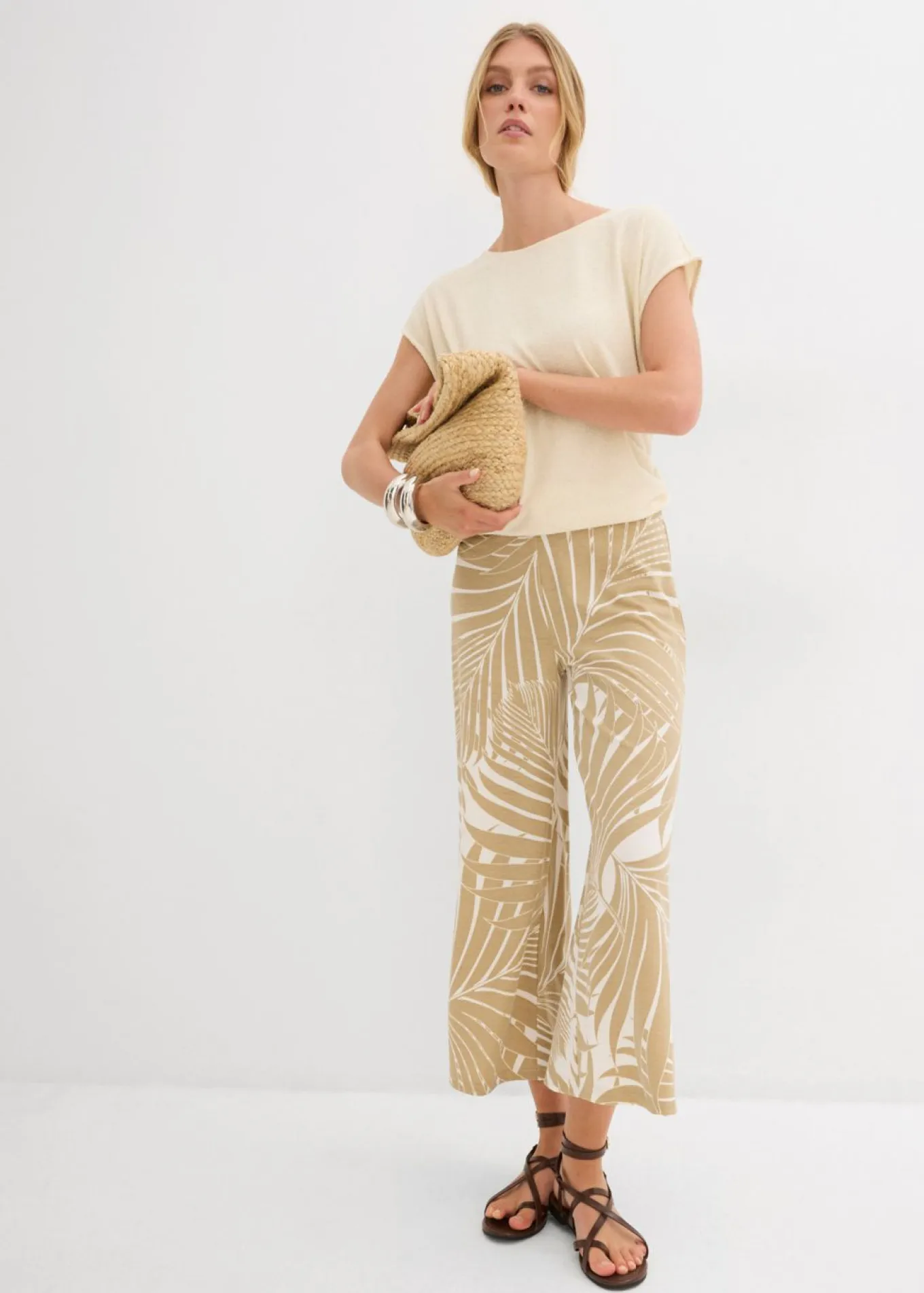 Culotte de mezcla de viscosa suave