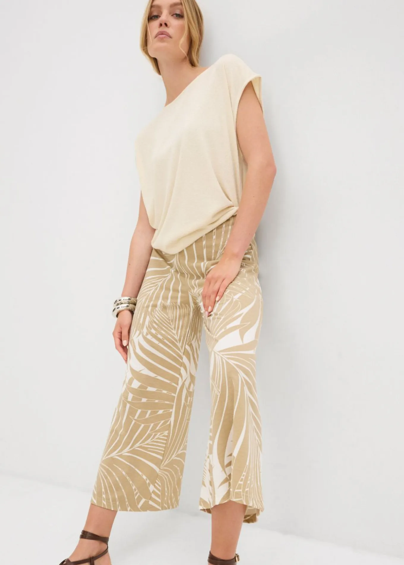 Culotte de mezcla de viscosa suave
