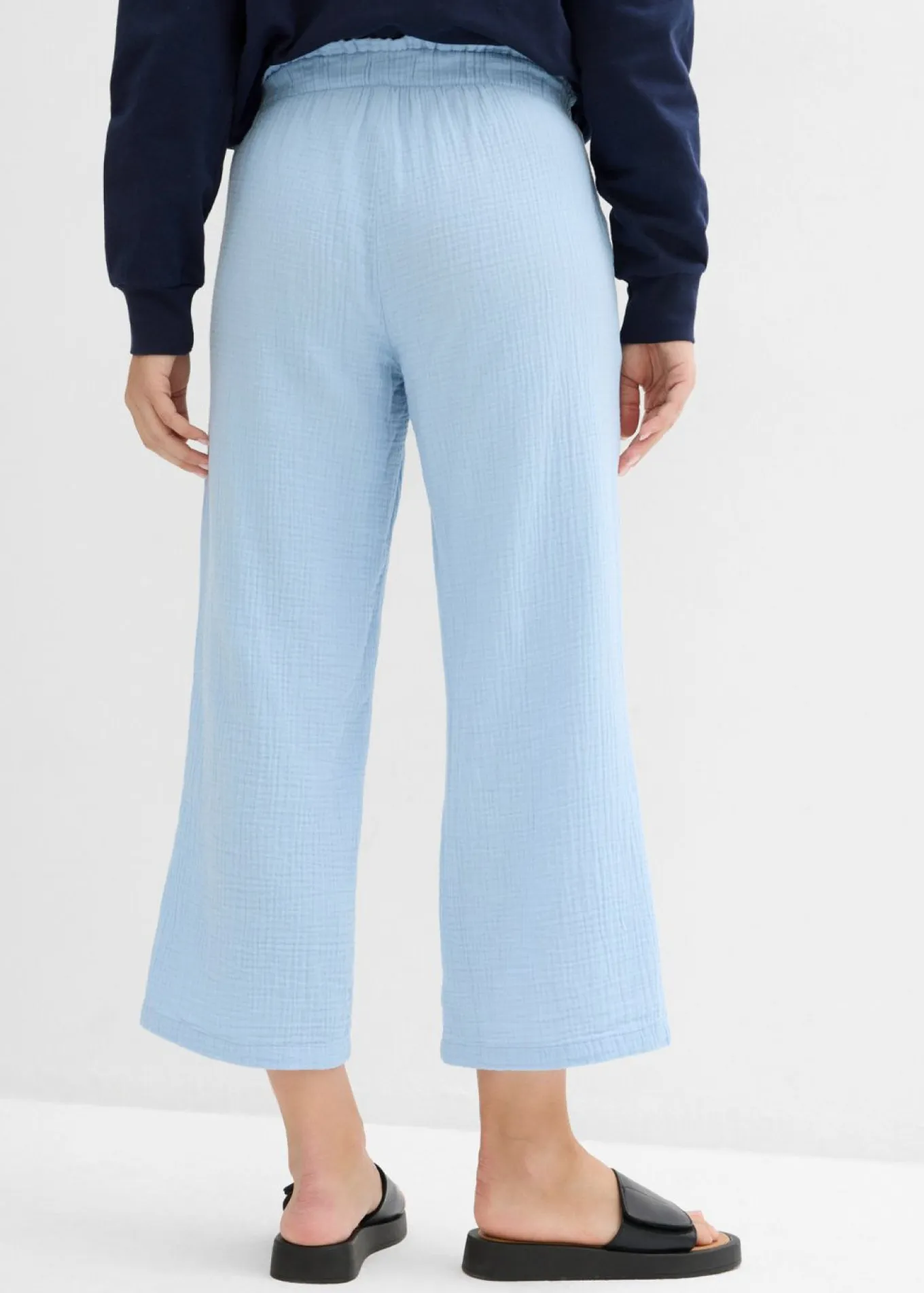 Culotte de muselina de algodón