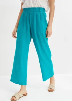 Culotte de muselina de algodón