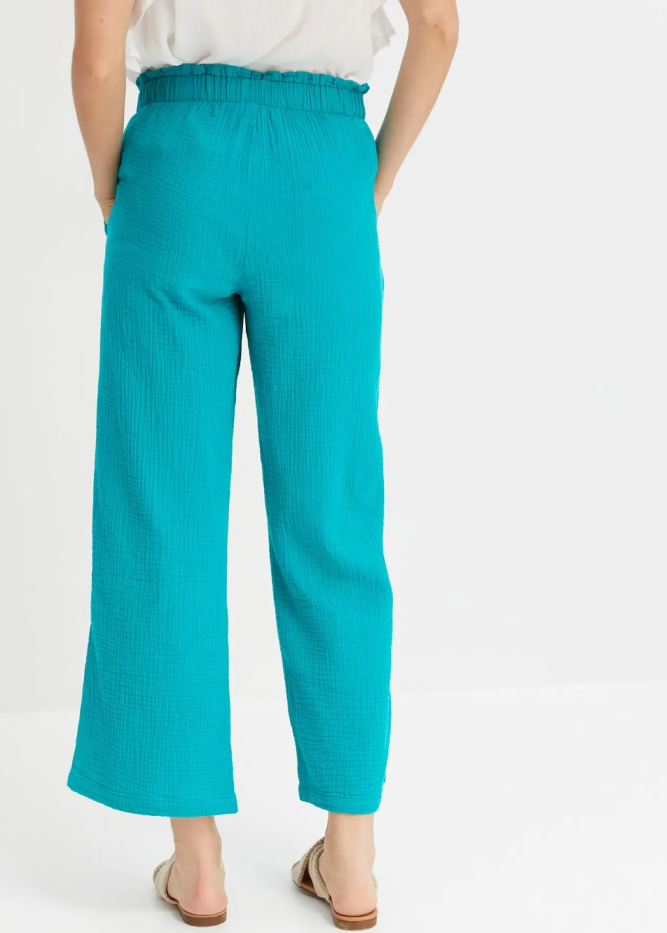 Culotte de muselina de algodón