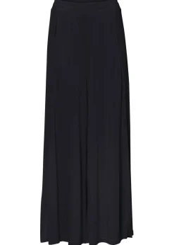 Culotte de punto con pierna ancha