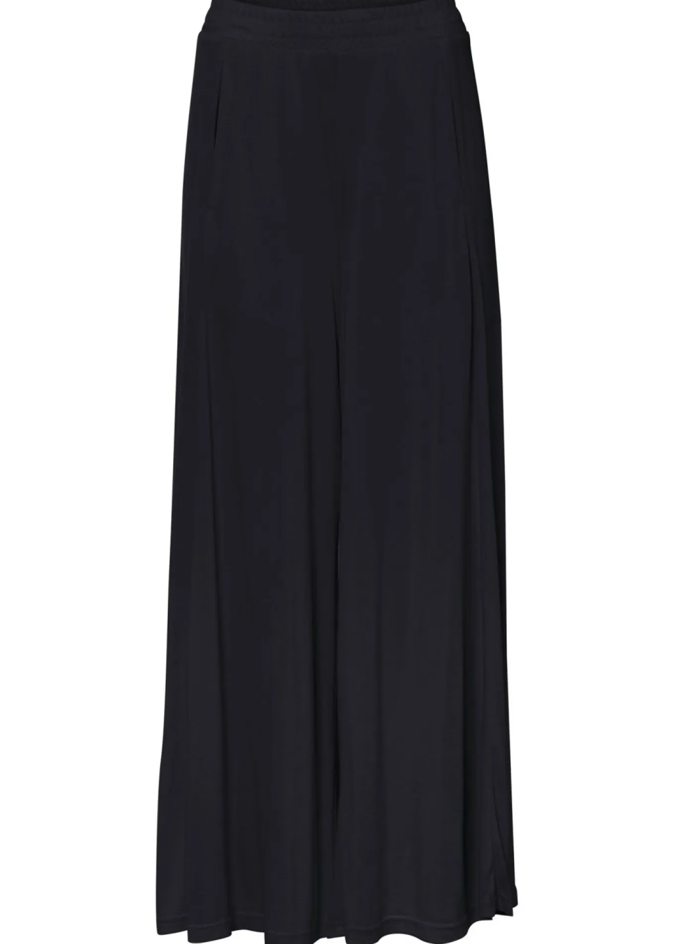 Culotte de punto con pierna ancha