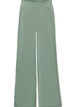 Culotte de punto con pierna ancha