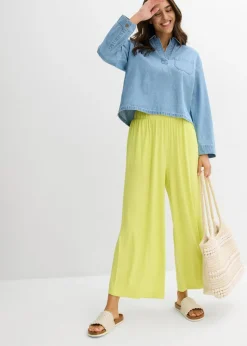 Culotte de viscosa fluida