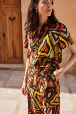 Culotte de viscosa fluida