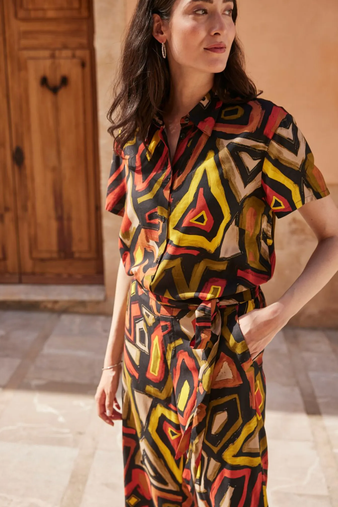 Culotte de viscosa fluida