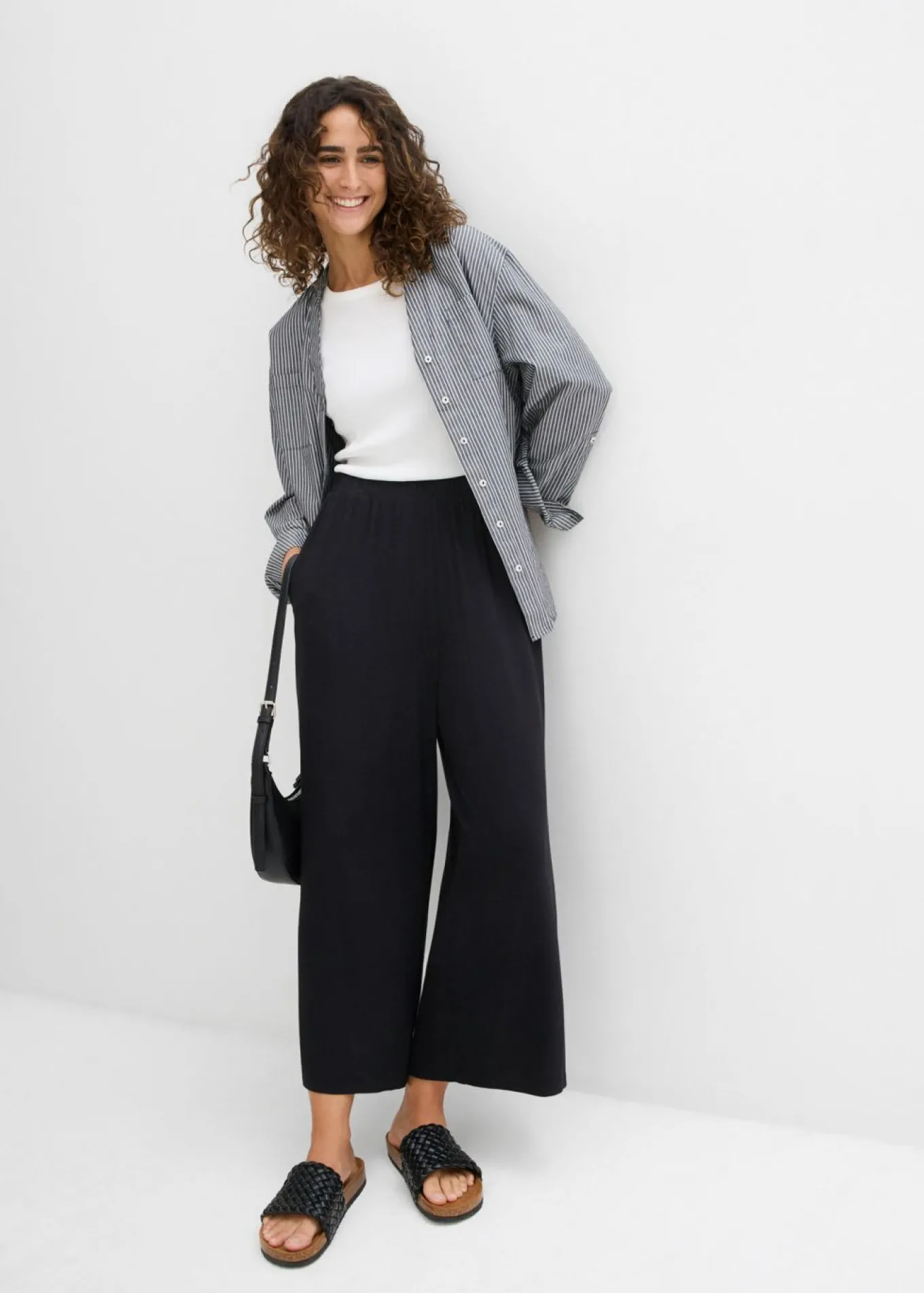 Culotte de viscosa fluida