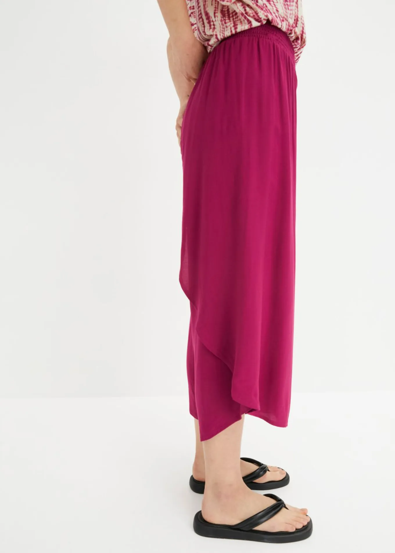 Culotte hasta la pantorrilla de viscosa sostenible