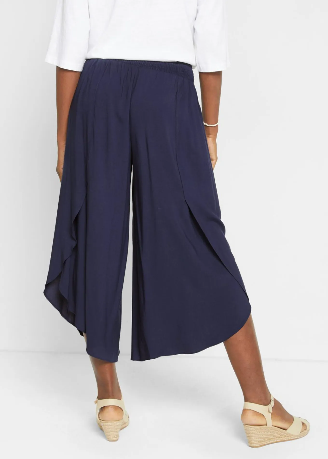 Culotte hasta la pantorrilla de viscosa sostenible