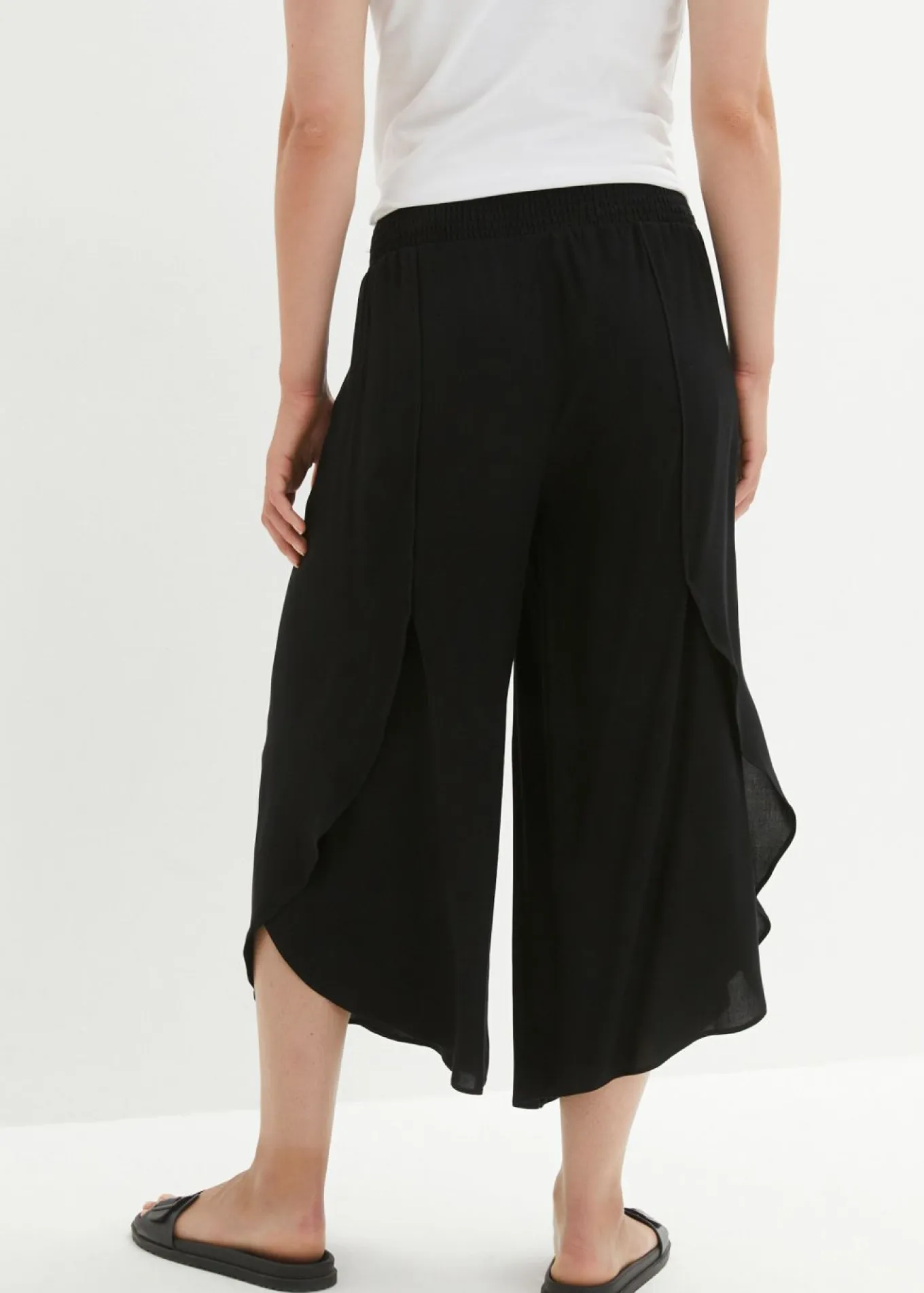 Culotte hasta la pantorrilla de viscosa sostenible