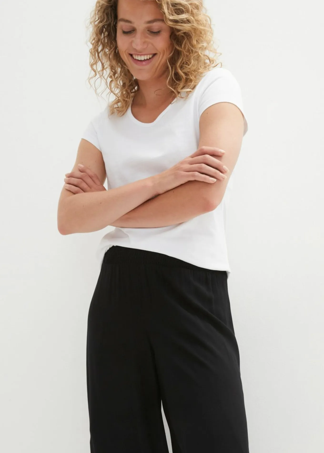 Culotte hasta la pantorrilla de viscosa sostenible