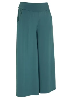 Culotte homewear con pernera ancha