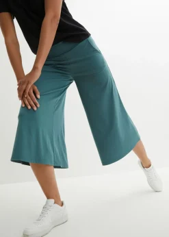 Culotte homewear con pernera ancha