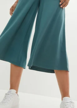 Culotte homewear con pernera ancha