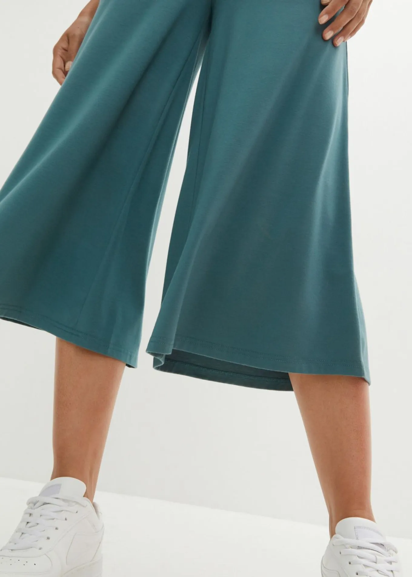 Culotte homewear con pernera ancha