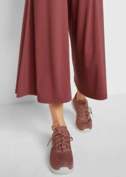 Culotte homewear con pernera ancha