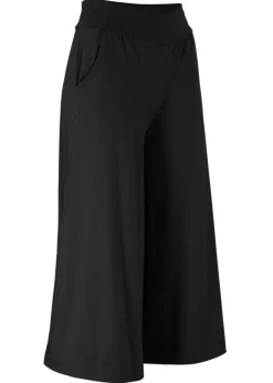 Culotte homewear con pernera ancha