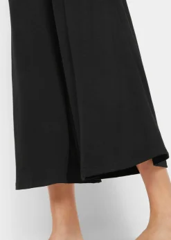 Culotte homewear con pernera ancha