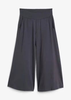 Culotte homewear con pernera ancha