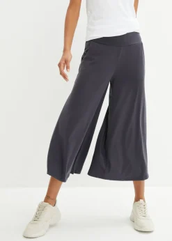 Culotte homewear con pernera ancha