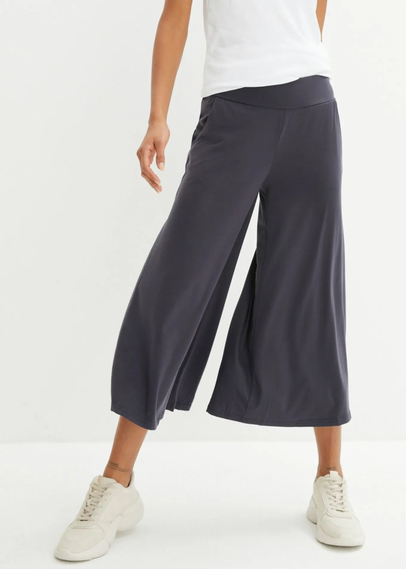 Culotte homewear con pernera ancha